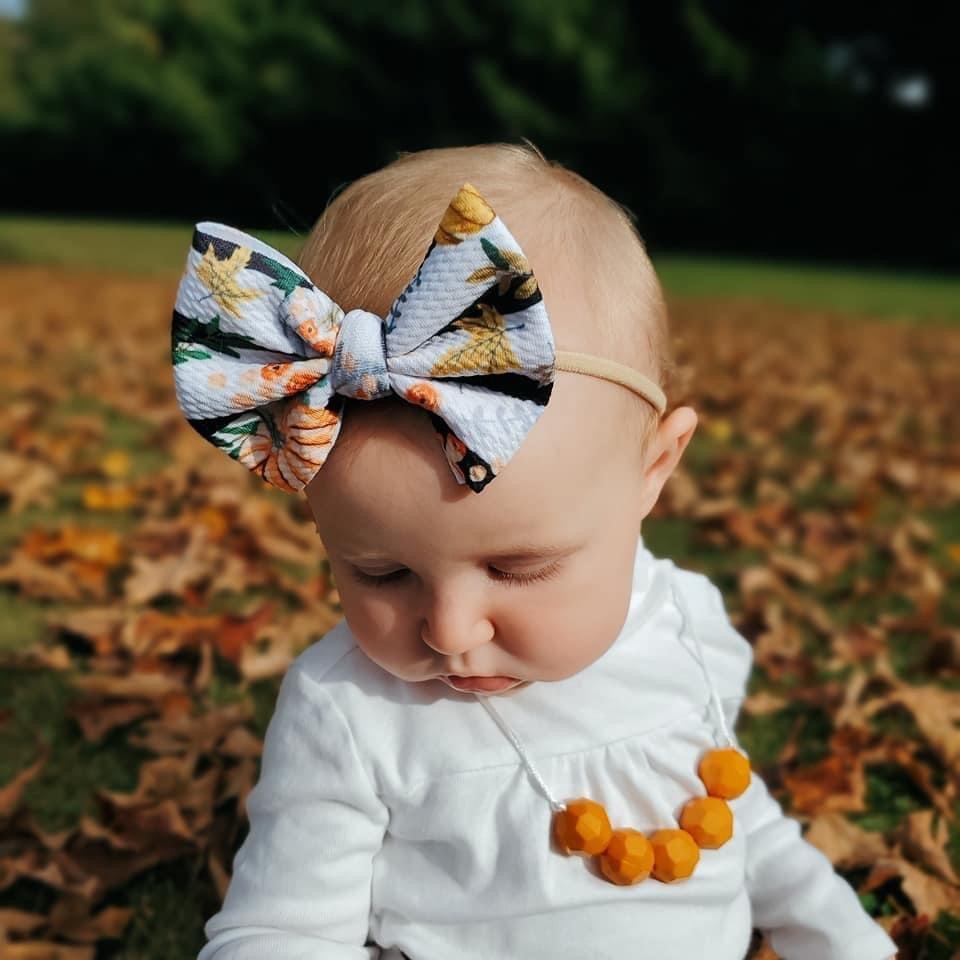 Rustic Pumpkin Bow - EmZo Bowsbow