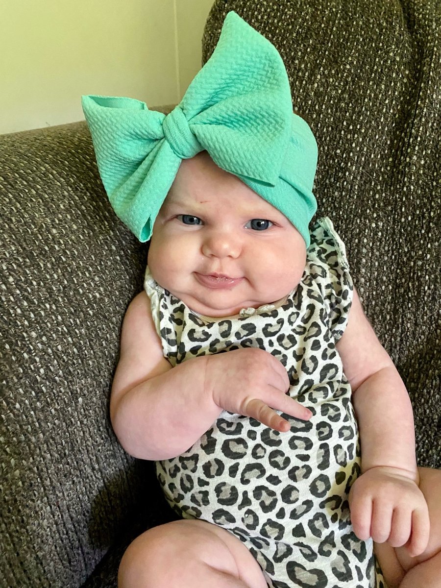 Sea Foam Head Wrap - EmZo BowsHead wrap