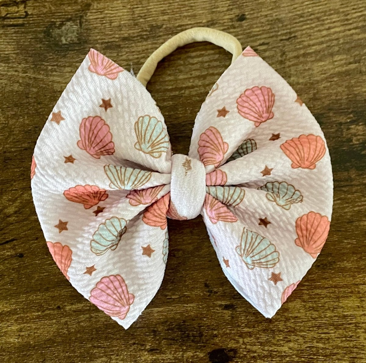 Seashells Big Bow - EmZo BowsBig Bow