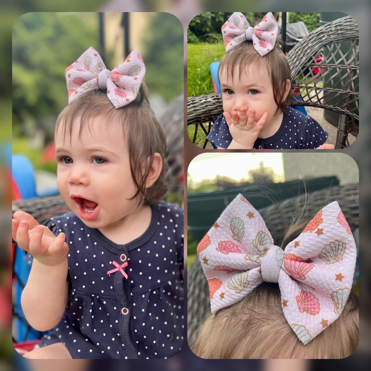 Seashells Bow - EmZo Bowsbow