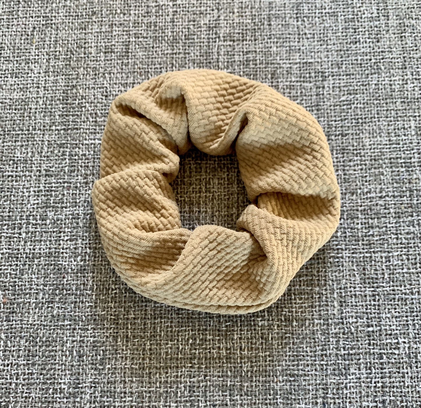 Taupe Scrunchy - EmZo Bows
