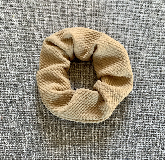 Taupe Scrunchy - EmZo Bows