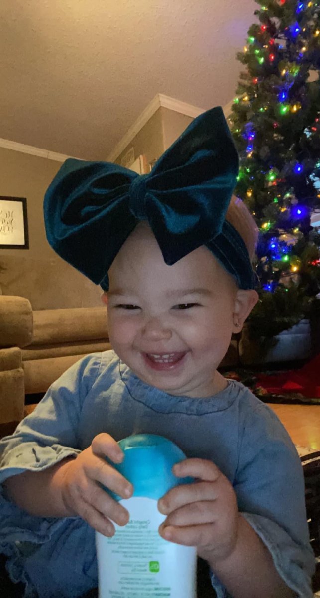 Teal Velvet Head Wrap - EmZo BowsHead wrap