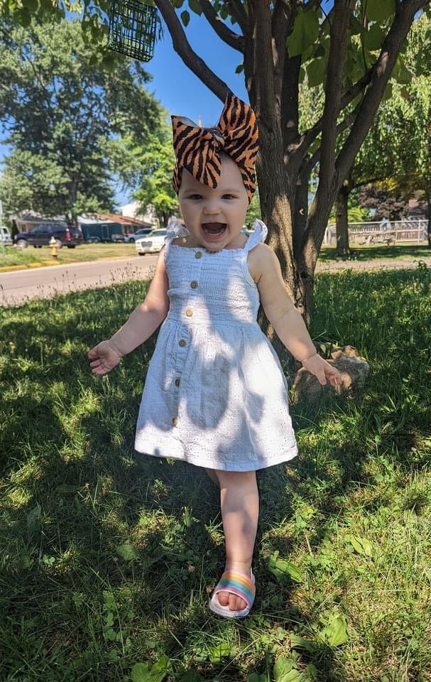 Tiger Head Wrap - EmZo BowsHead wrap
