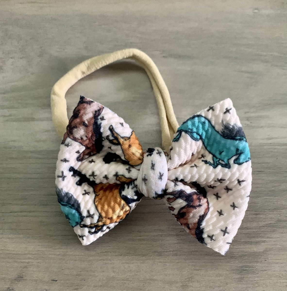 Wild Horses Newborn Bow - EmZo Bowsnewborn bow