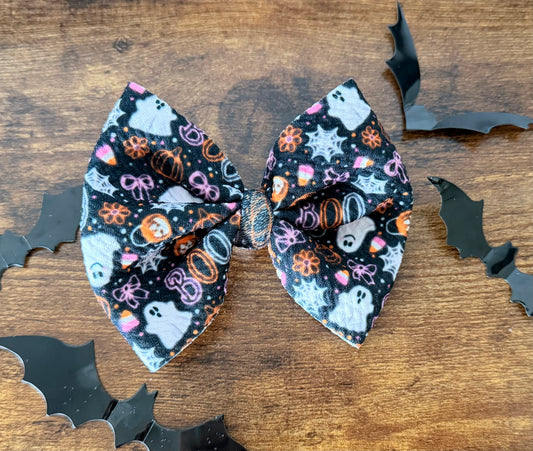 Neon Boo Bow