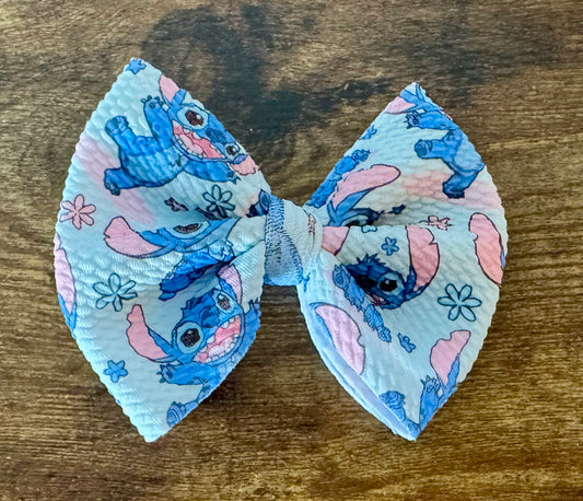 Blue Alien Big Bow