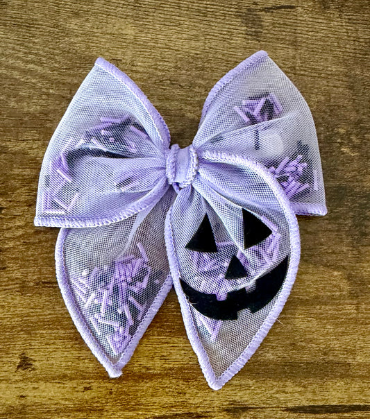 Jack-O-Lantern Sailor Bow