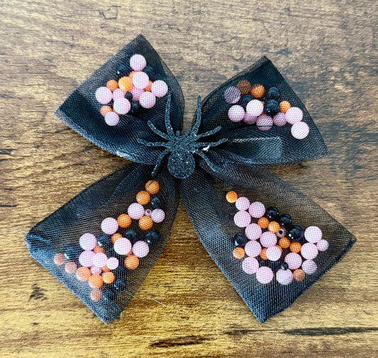 Spooky Spider Sailor Bow