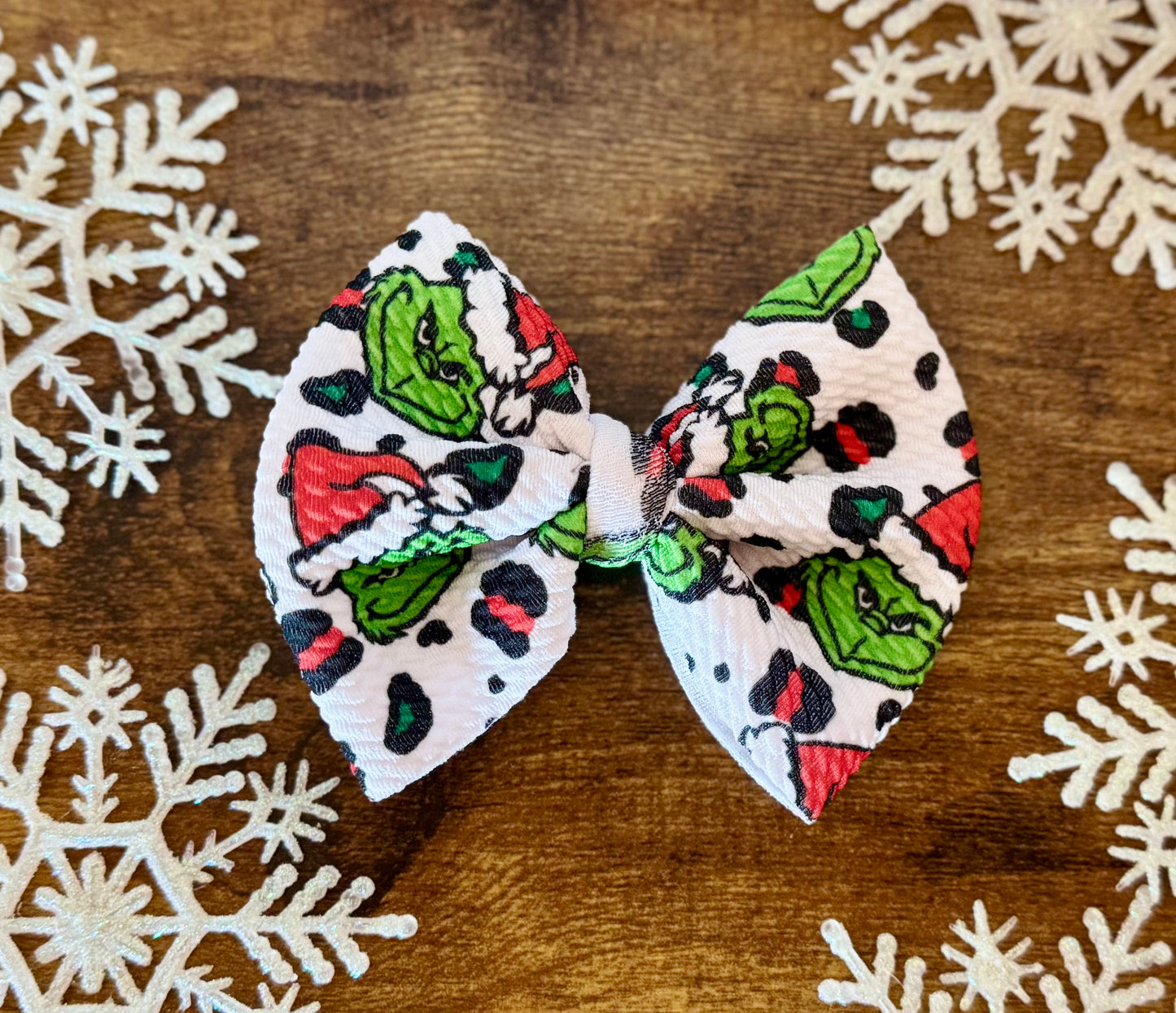 Wild Grinch Bow