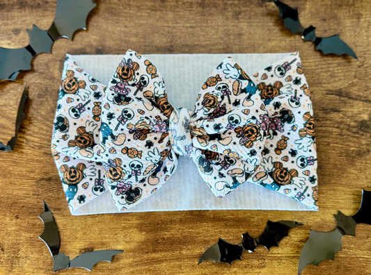 Spooky Mouse Head Wrap
