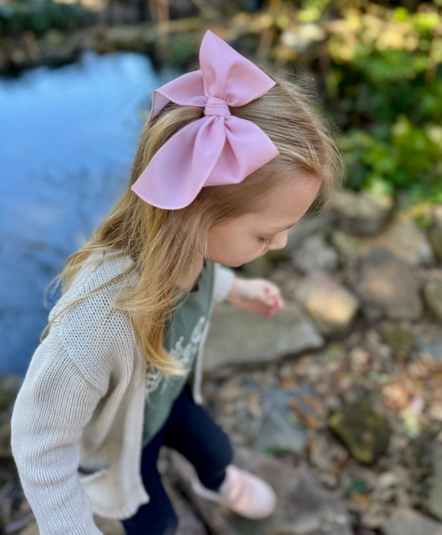 Blush Sailor Bow