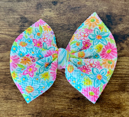 Summer Blooms Big Bow