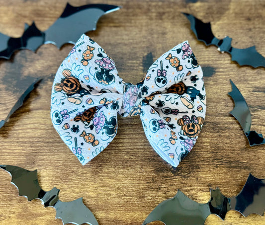 Spooky Mouse Bow