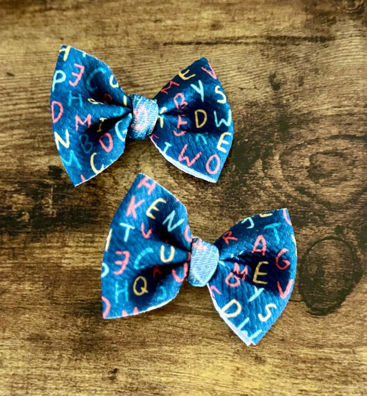 ABC's Dainty Set - EmZo Bowsdainty