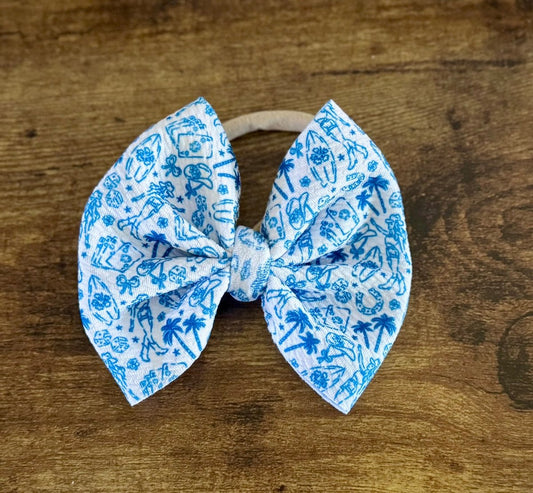 Beach Cowgirl Big Bow - EmZo BowsBig Bow