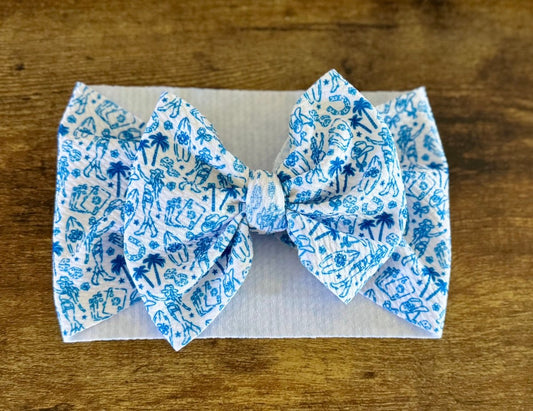 Beach Cowgirl Head Wrap - EmZo BowsHead wrap