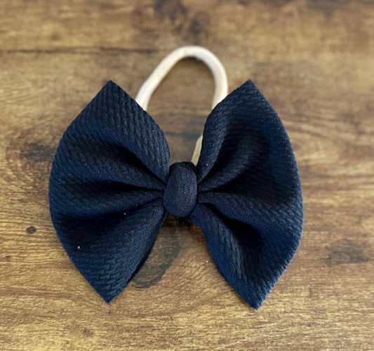 Black Big Bow - EmZo BowsBig Bow