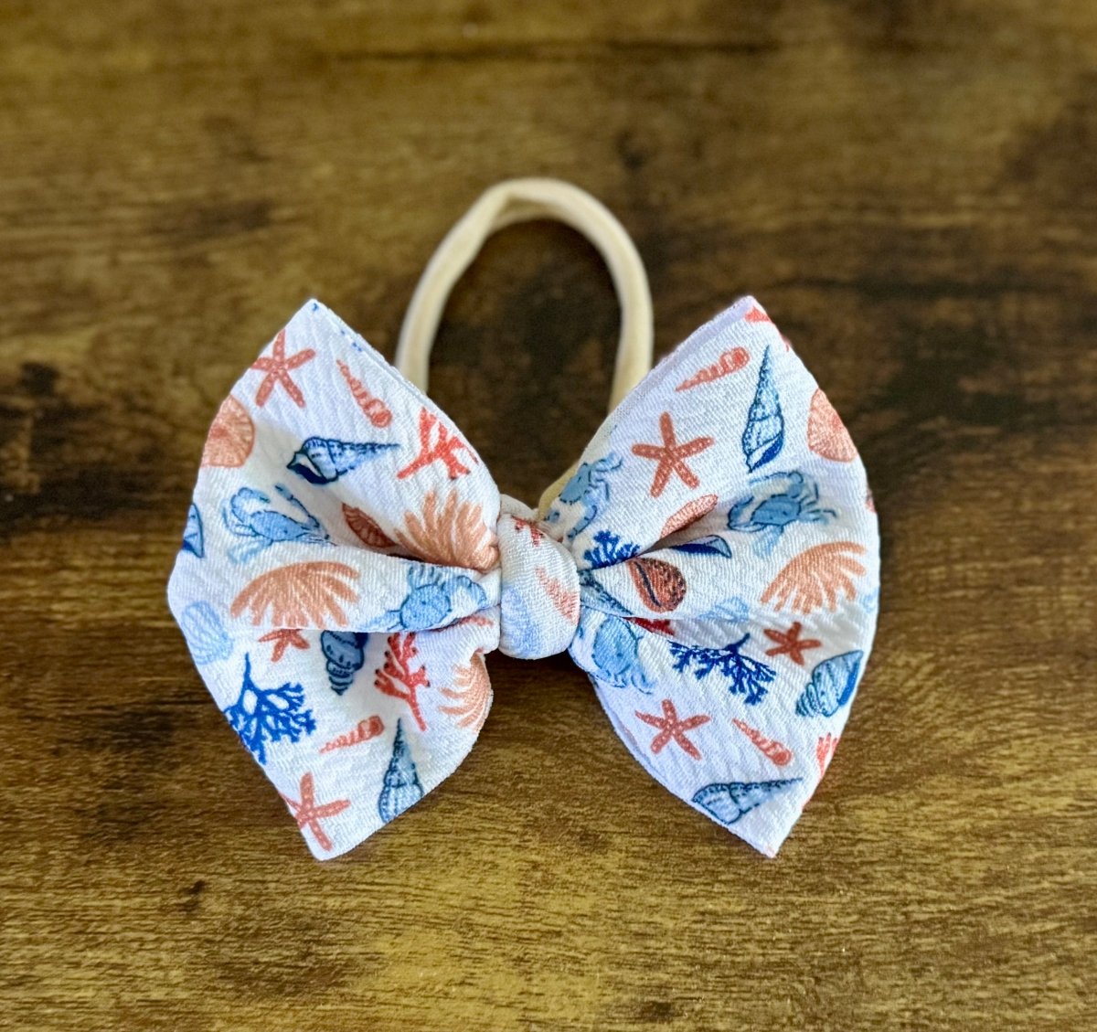 Blue Crabs Bow - EmZo Bowsbow