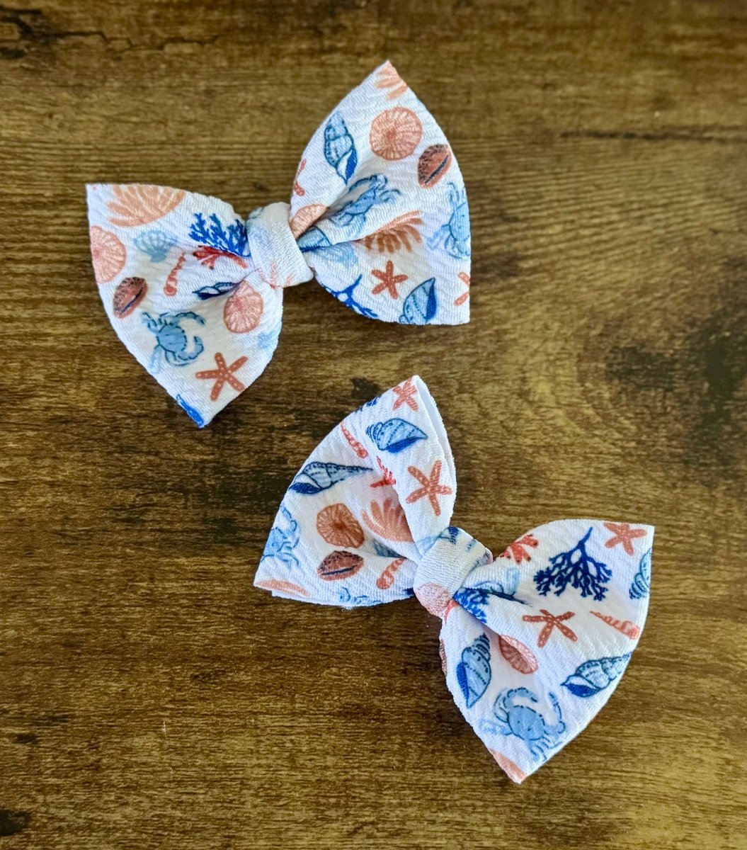 Blue Crabs Dainty Set - EmZo Bowsdainty