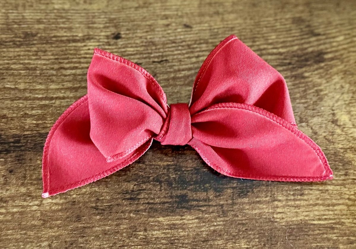 Burgundy Sailor Bow - EmZo BowsSailor bow