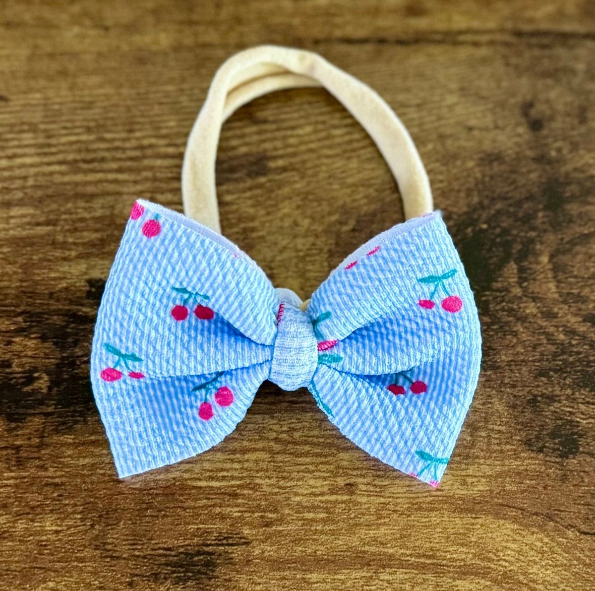 Cherry Newborn Bow - EmZo Bowsnewborn bow