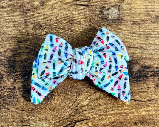 Crayons Sailor Bow - EmZo BowsSailor bow