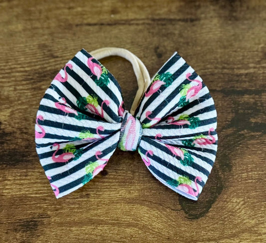 Flamingo Bow - EmZo Bowsbow
