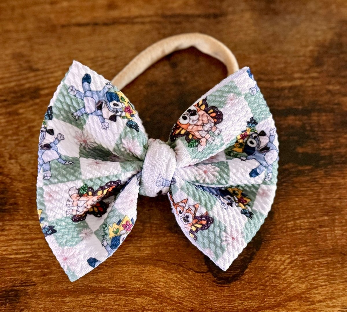 Flower Dogs Bow - EmZo Bowsbow