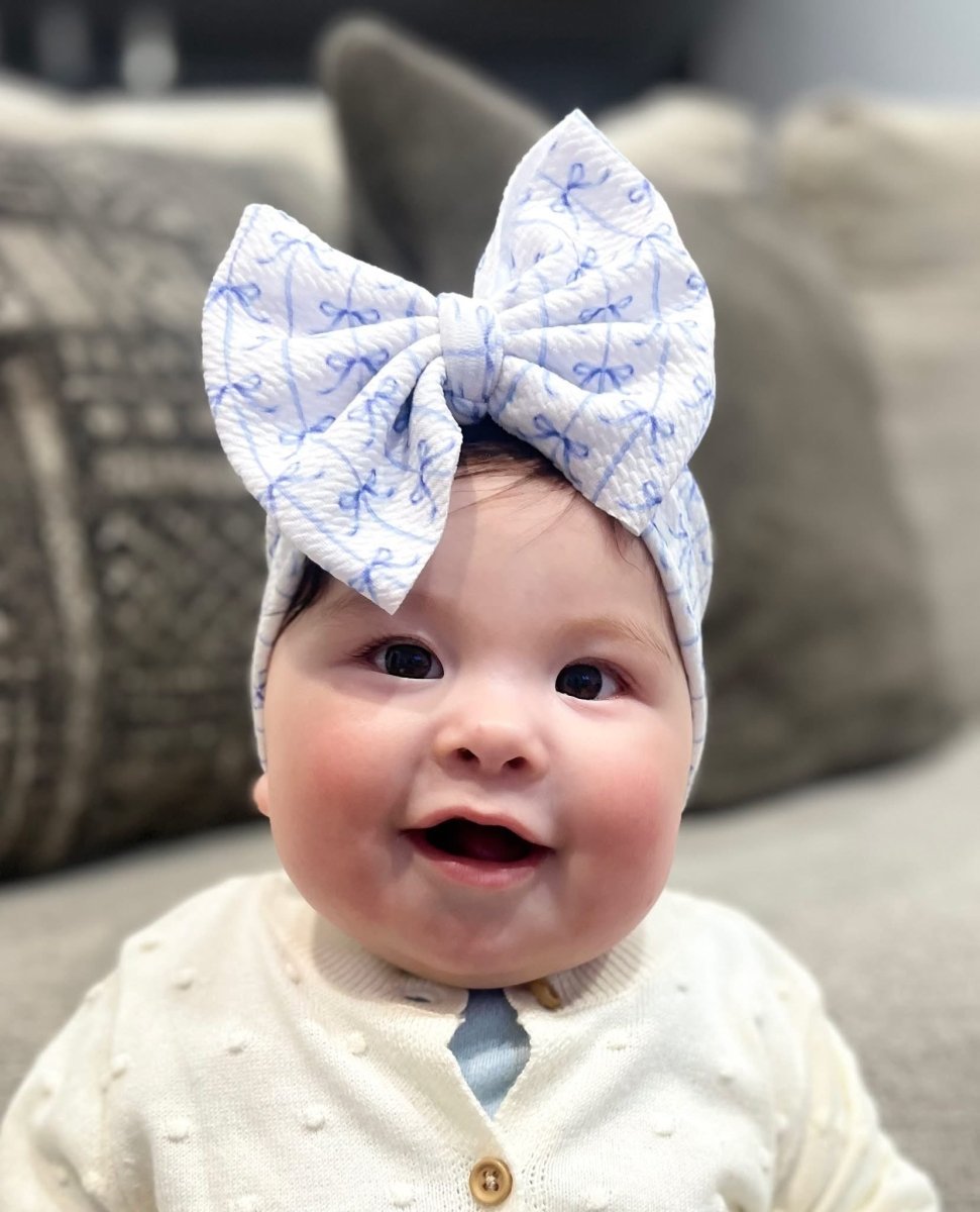 Forget Me Not Head Wrap - EmZo BowsHead wrap