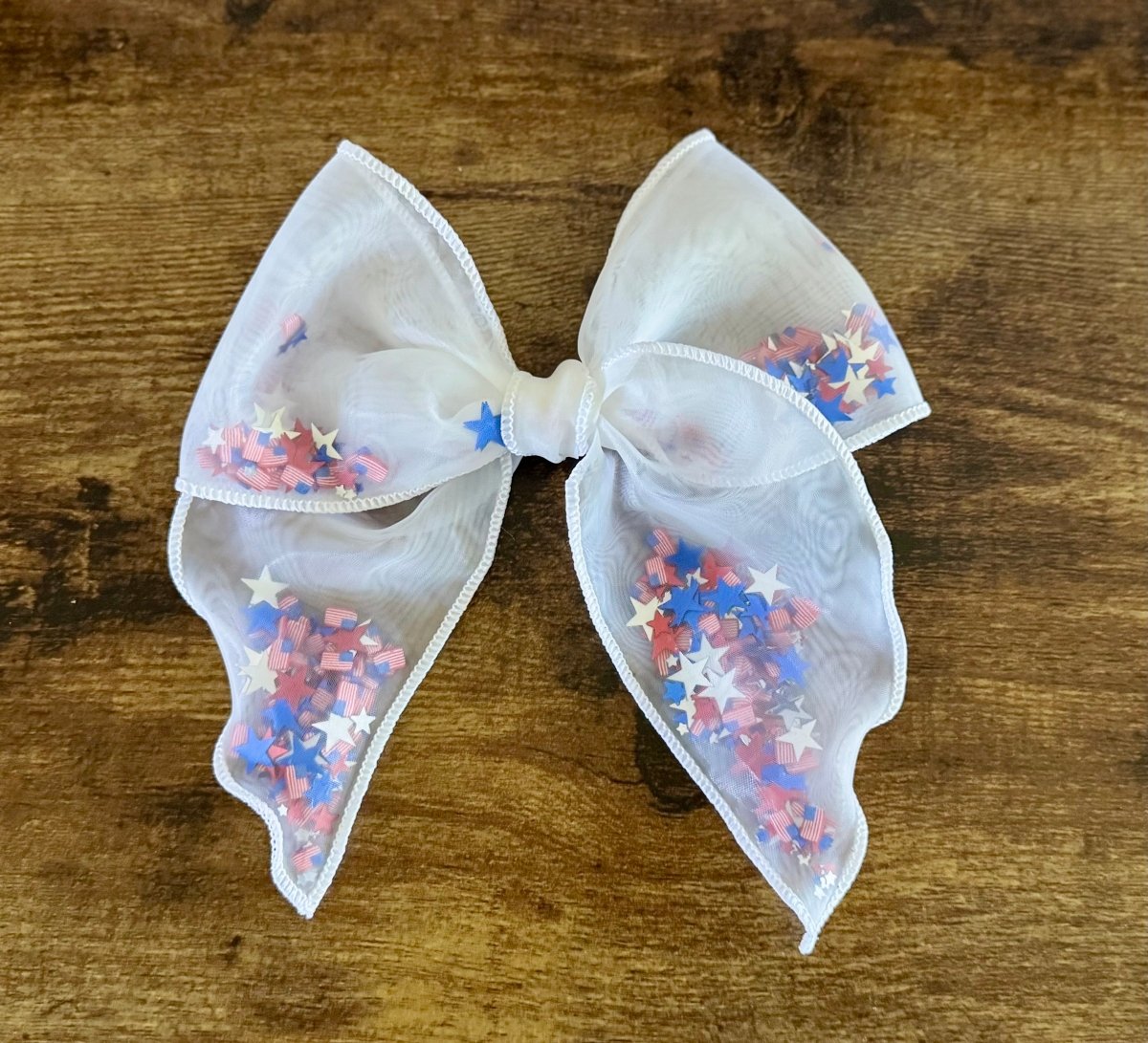 Glow - in - the - dark Fireworks Sailor Bow - EmZo BowsSailor bow