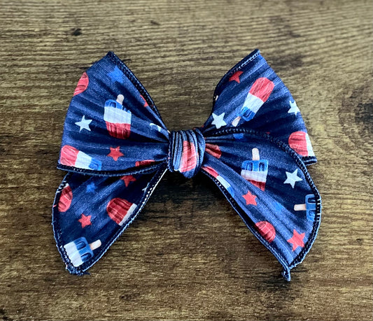 Bomb Pops Sailor Bow