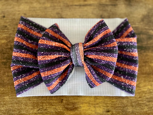 Halloween Stripes Head Wrap