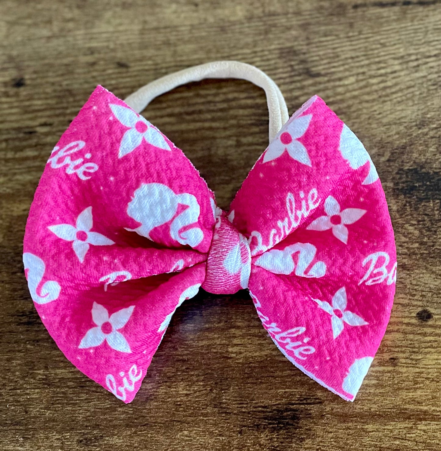 Pink Doll Bow