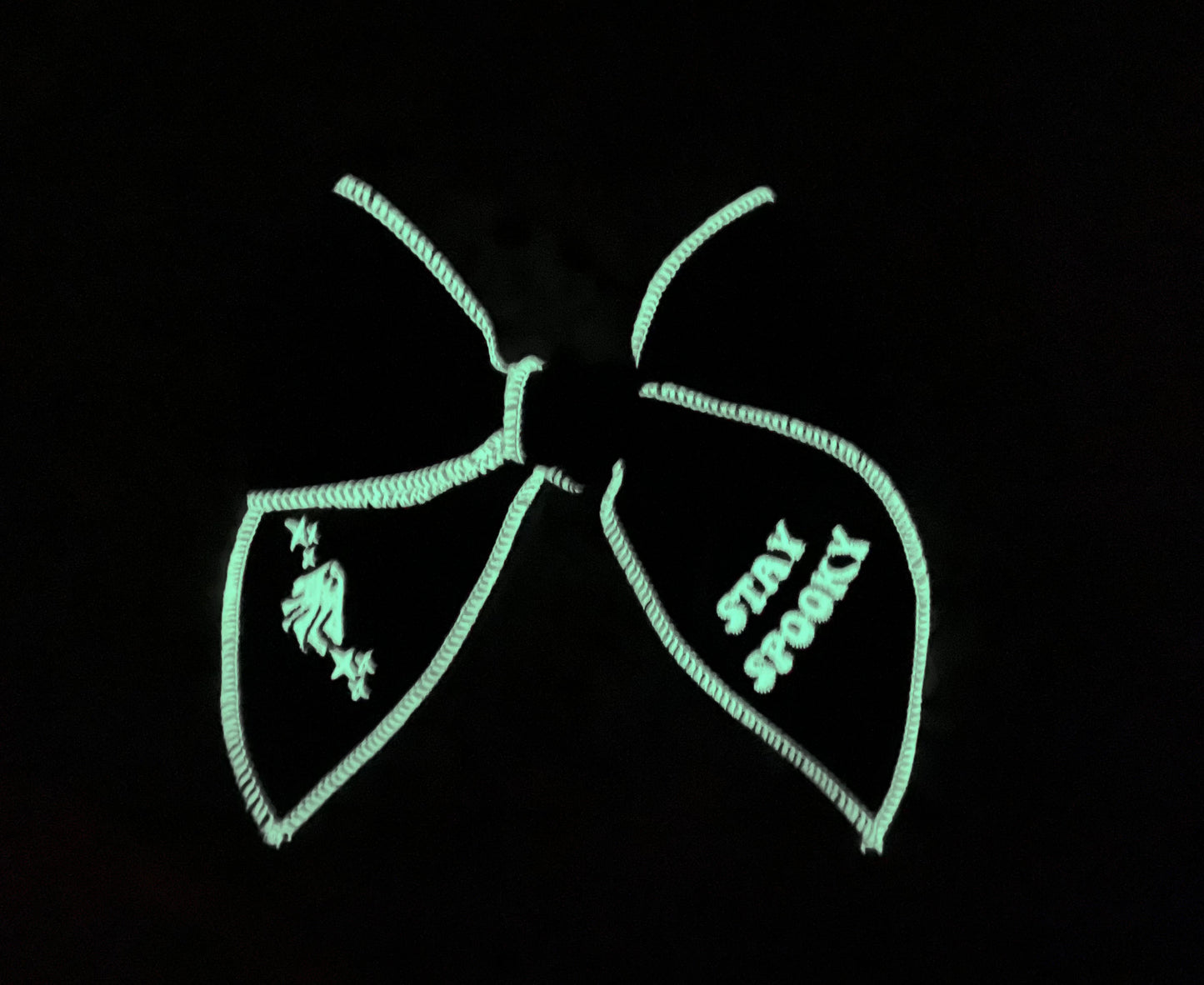 Glow-in-the-Dark Stay Spooky Sailor Bow