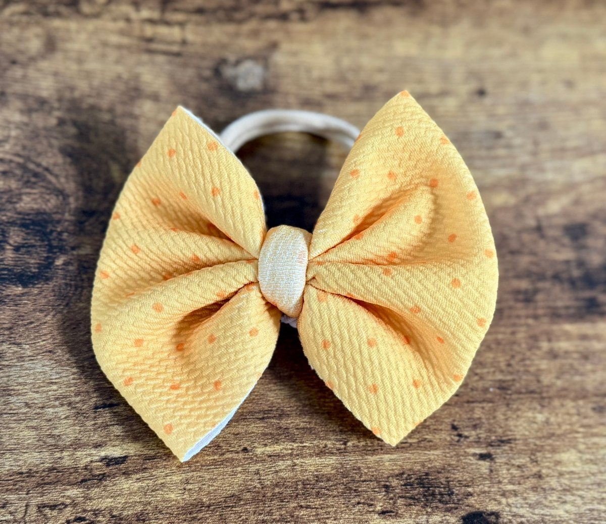 Marigold Big Bow - EmZo BowsBig Bow