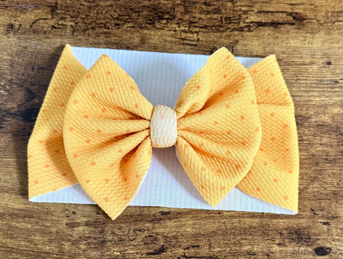 Marigold Head Wrap - EmZo BowsHead wrap