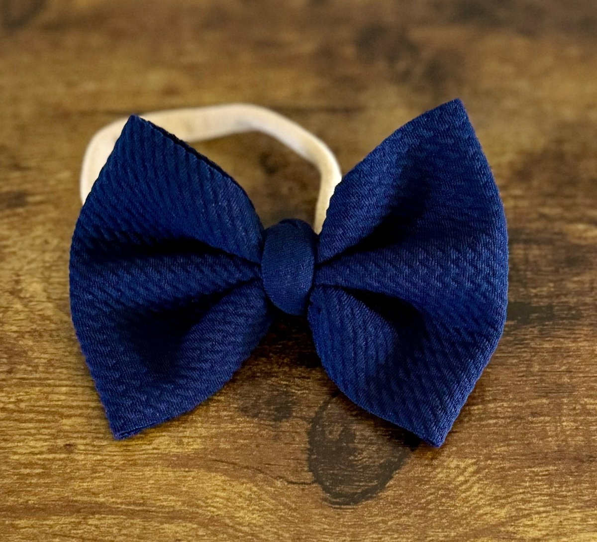 Navy Bow - EmZo Bowsbow