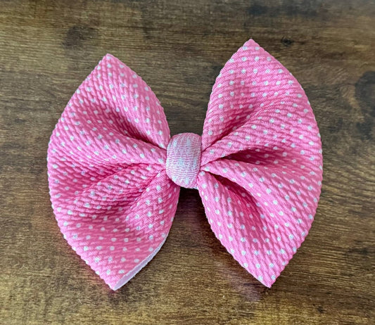 Pink Carnation Big Bow - EmZo BowsBig Bow