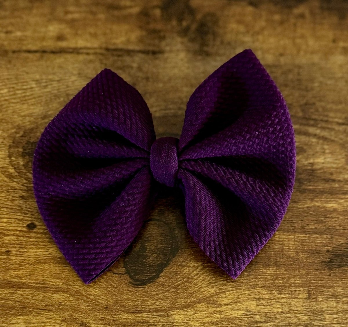 Plum Big Bow - EmZo BowsBig Bow