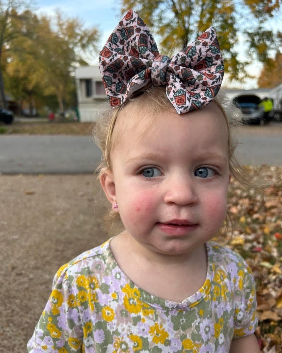 Pumpkin Latte Bow - EmZo Bowsbow