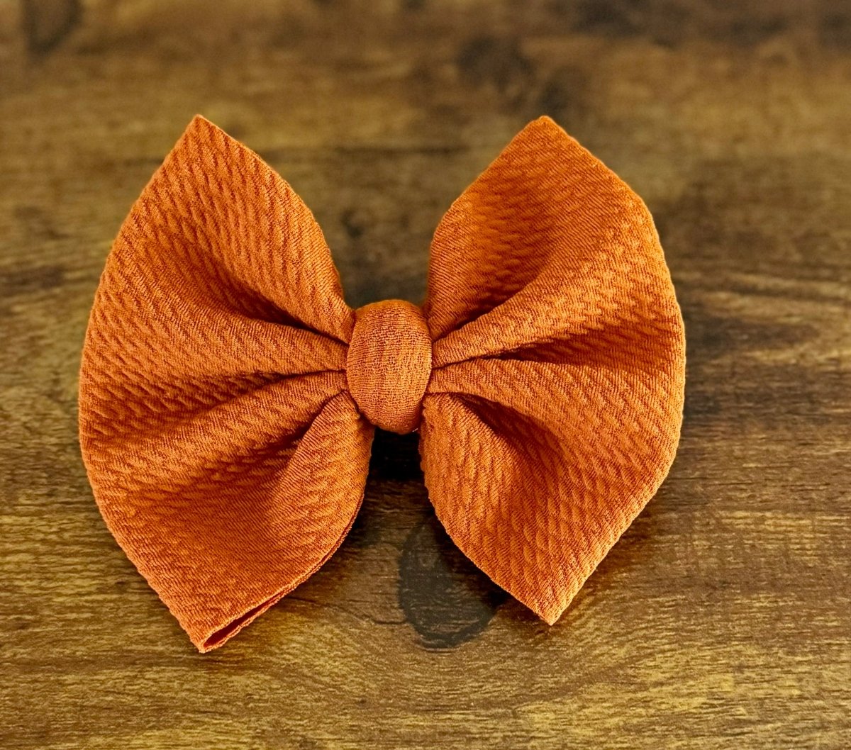 Pumpkin Spice Big Bow - EmZo BowsBig Bow