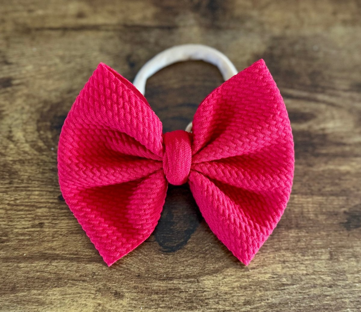 Red Big Bow - EmZo BowsBig Bow