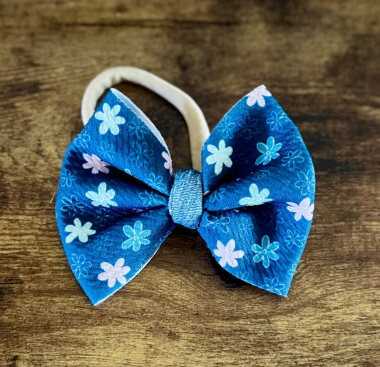 Spring Flowers Bow - EmZo Bowsbow