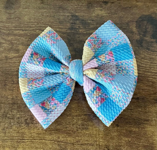 Spring Quilt Big Bow - EmZo BowsBig Bow