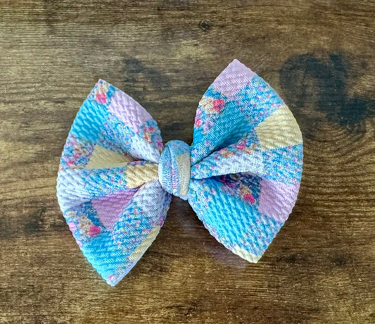 Spring Quilt Bow - EmZo Bowsbow
