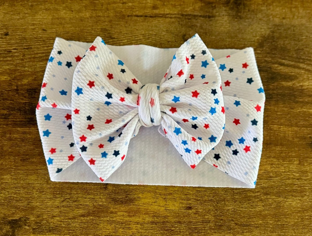 Star Spangled Head Wrap - EmZo BowsHead wrap
