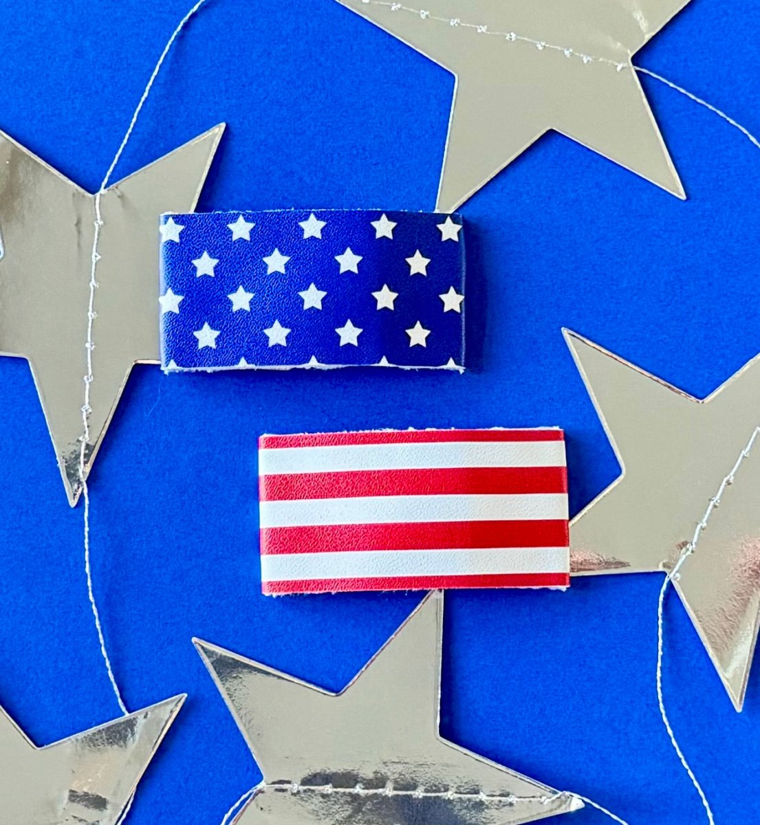 Stars + Stripes Clip Set - EmZo BowsClip Set