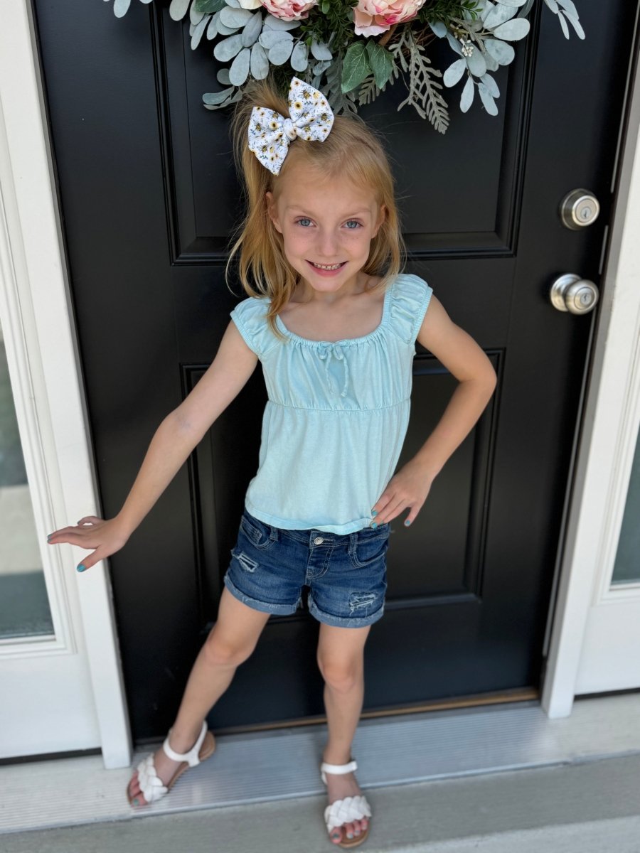 Sunflower Bee Bow - EmZo Bowsbow