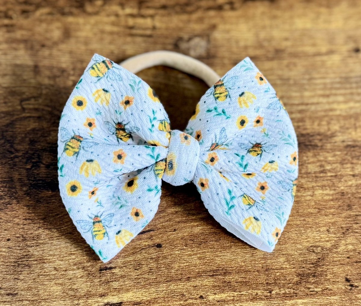 Sunflower Bee Bow - EmZo Bowsbow